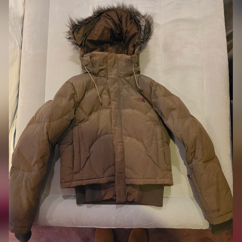 The North Face 600 Women's Vintage Puffer Jacket / Dark Green / Size M